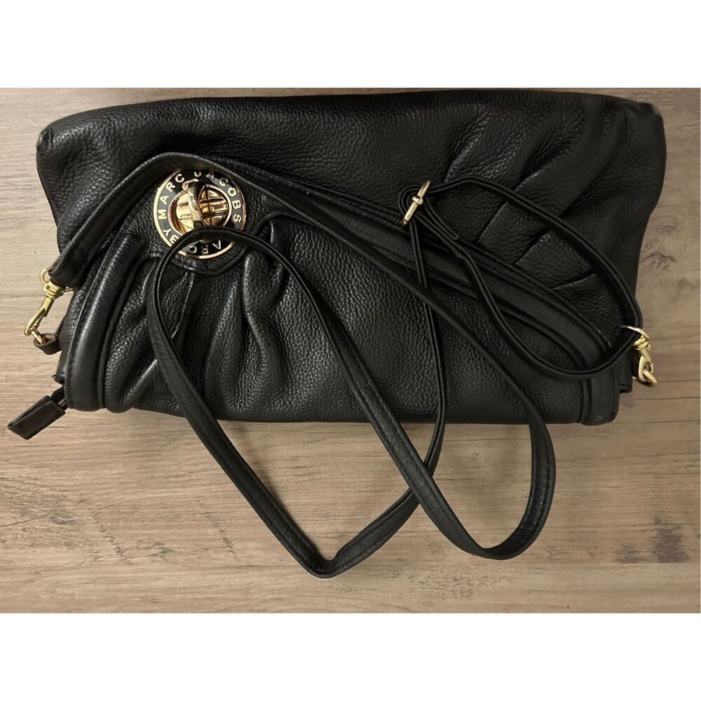 <Rare find!!!!> Marc Jacobs Pebbled Leather Crossbody / clutch bag Y2K - Picture 13 of 15